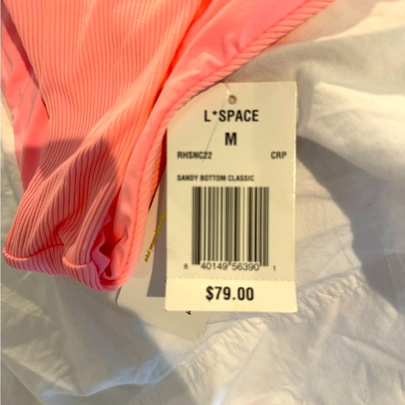 L*Space Bikini Set in Crystal Pink-Lee Lee Top and Sandy Bottom Classic. - Picture 9 of 12